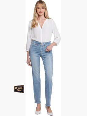 Straight Leg Denim Jeans - Classic Five Pocket - Zip Fly